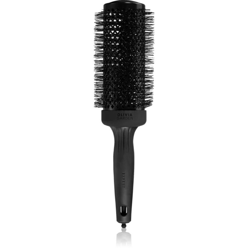 Olivia Garden Expert Blowout Speed Black Label kulatý kartáč na vlasy pro rychlejší foukanou ø 55 mm 1 ks