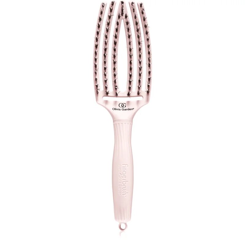 Olivia Garden Fingerbrush Bloom plochý kartáč Medium 1 ks