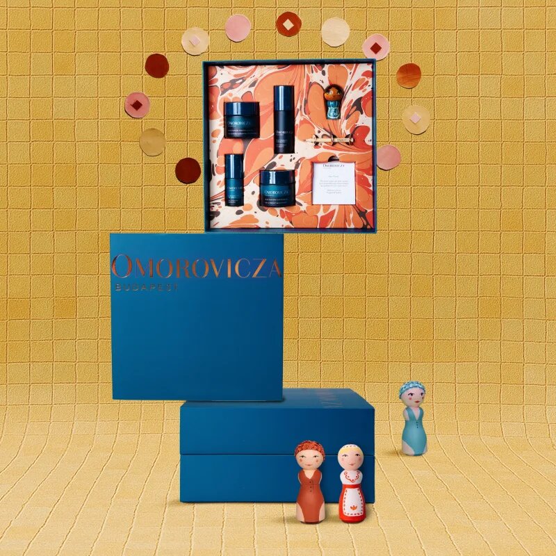 Omorovicza Blue Diamond Gratitude Set dárková sada pro pevnou a vyživenou pleť