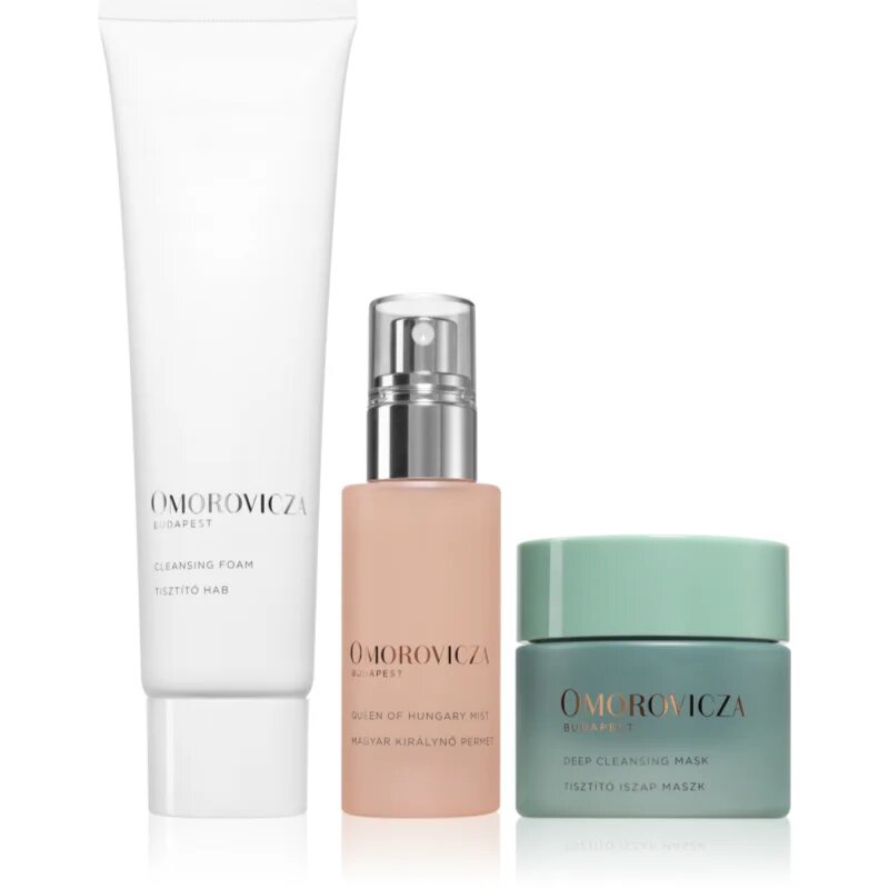 Omorovicza Cleansing and Hydrating Set luxusní péče pro dokonalé vyčištění pleti