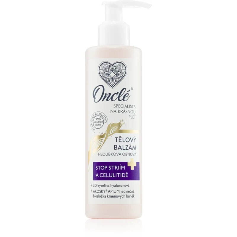 Onclé Woman zpevňující tělový balzám na celulitidu a strie 200 ml
