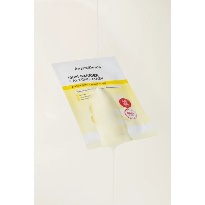 Ongredients Skin Barrier Calming Mask zklidňující plátýnková maska pro posílení kožní bariéry 1 ks