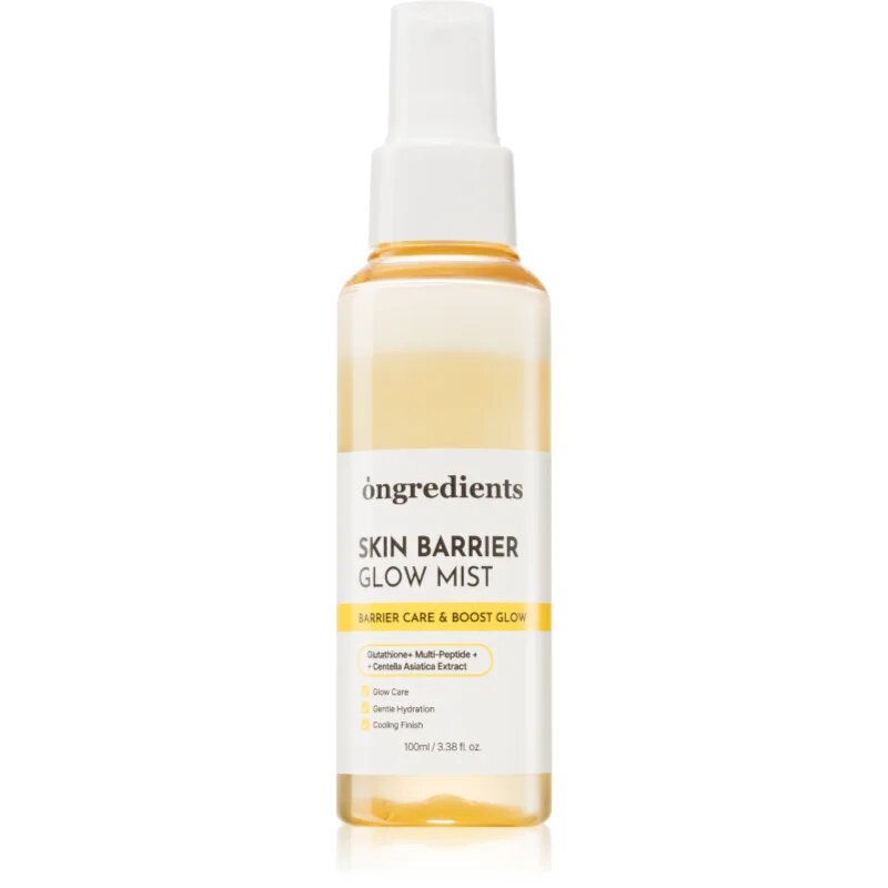 Ongredients Skin Barrier Glow Mist tonizační pleťová mlha pro posílení kožní bariéry 100 ml