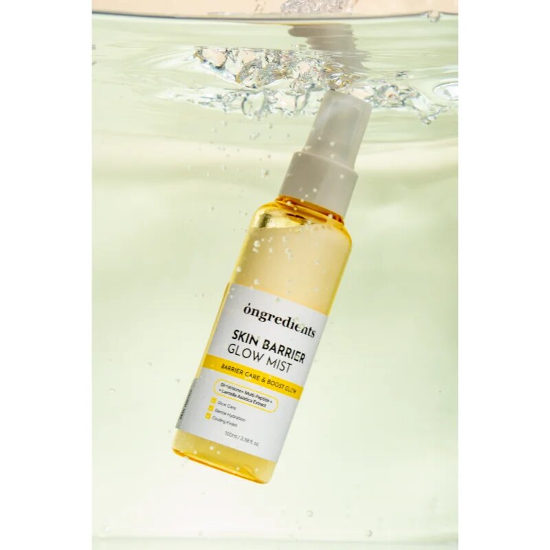 Ongredients Skin Barrier Glow Mist tonizační pleťová mlha pro posílení kožní bariéry 100 ml