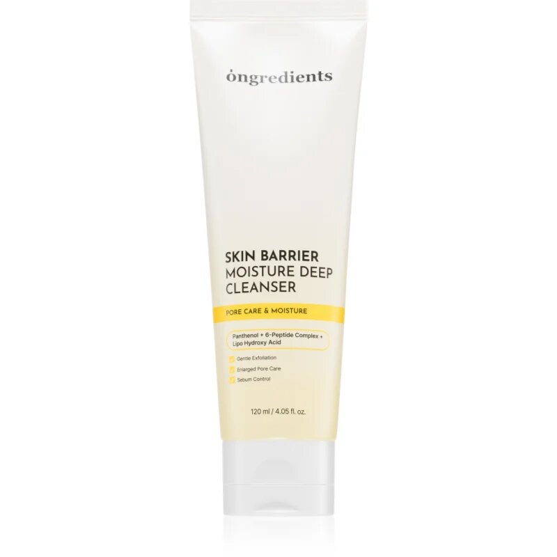 Ongredients Skin Barrier Moisture Deep Cleanser jemný čisticí gel pro posílení kožní bariéry 120 ml