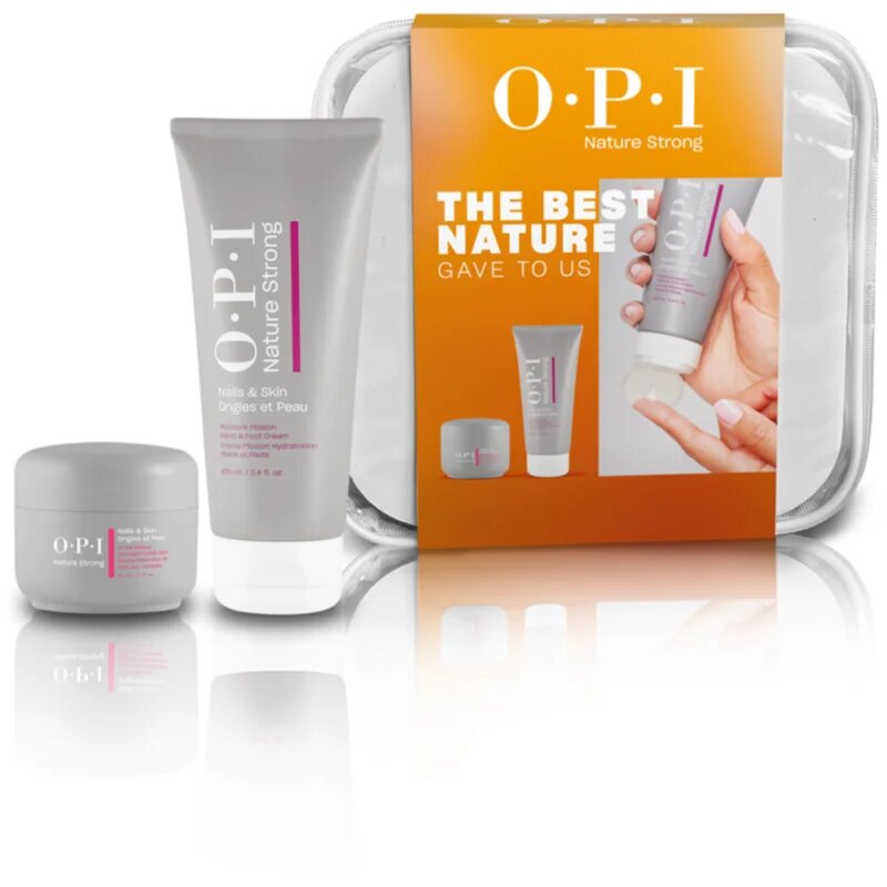 OPI Nature Strong Nails&Skin dárková sada na nehty a nehtovou kůžičku