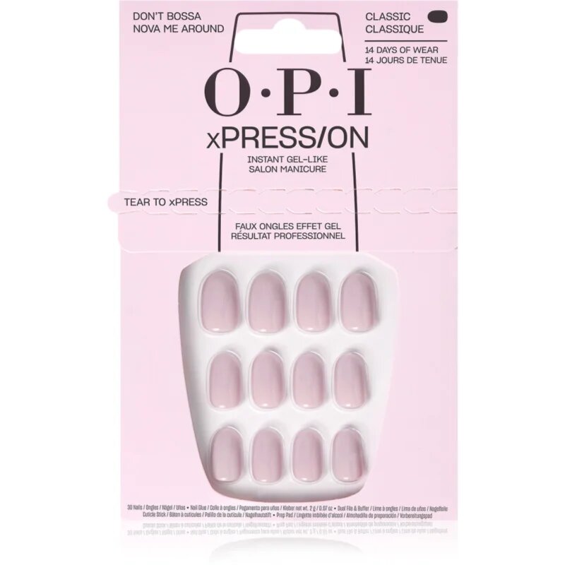 OPI xPRESS/ON umělé nehty Don’t Bossa Nova Me Around 30 ks