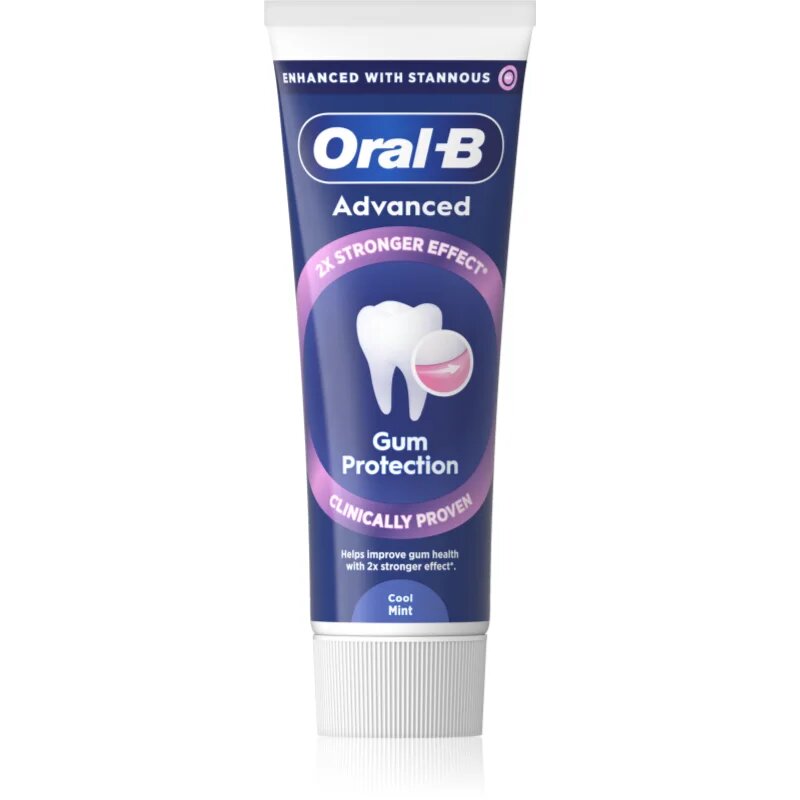 Oral-B Advanced Gum Protection zubní pasta pro zdravé zuby a dásně Cool Mint 75 ml