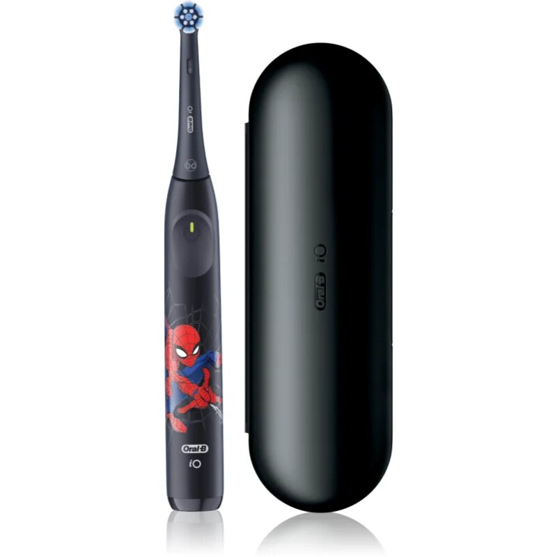 Oral-B iO Kids Marvel Spiderman elektrický zubní kartáček pro děti s cestovním pouzdrem 6 y+ 1 ks