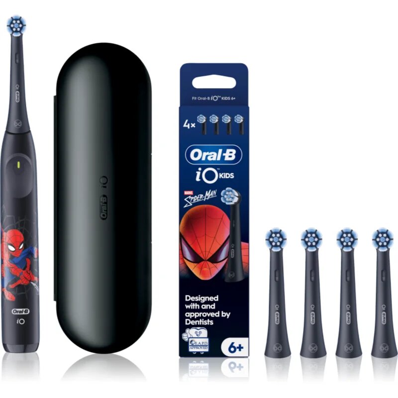 Oral-B iO Kids Marvel Spiderman sada zubních kartáčků a náhradních hlavic pro děti