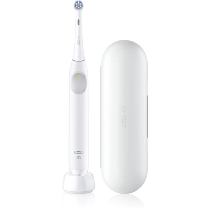 Oral-B iO2 Clean & Gentle elektrický zubní kartáček s cestovním pouzdrem White 1 ks