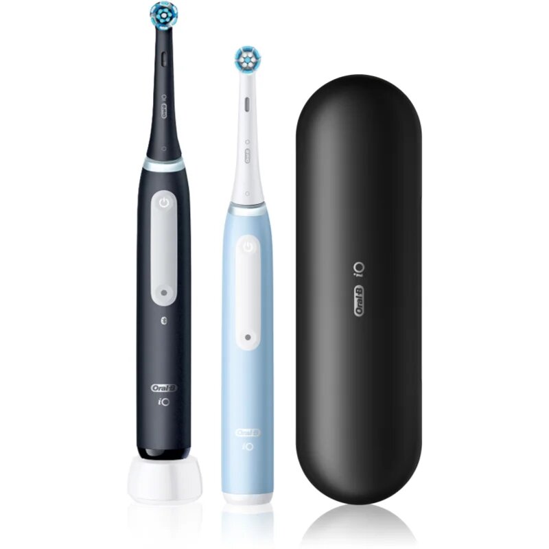 Oral-B iO3 elektrický zubní kartáček DUO Black&Blue 2 ks