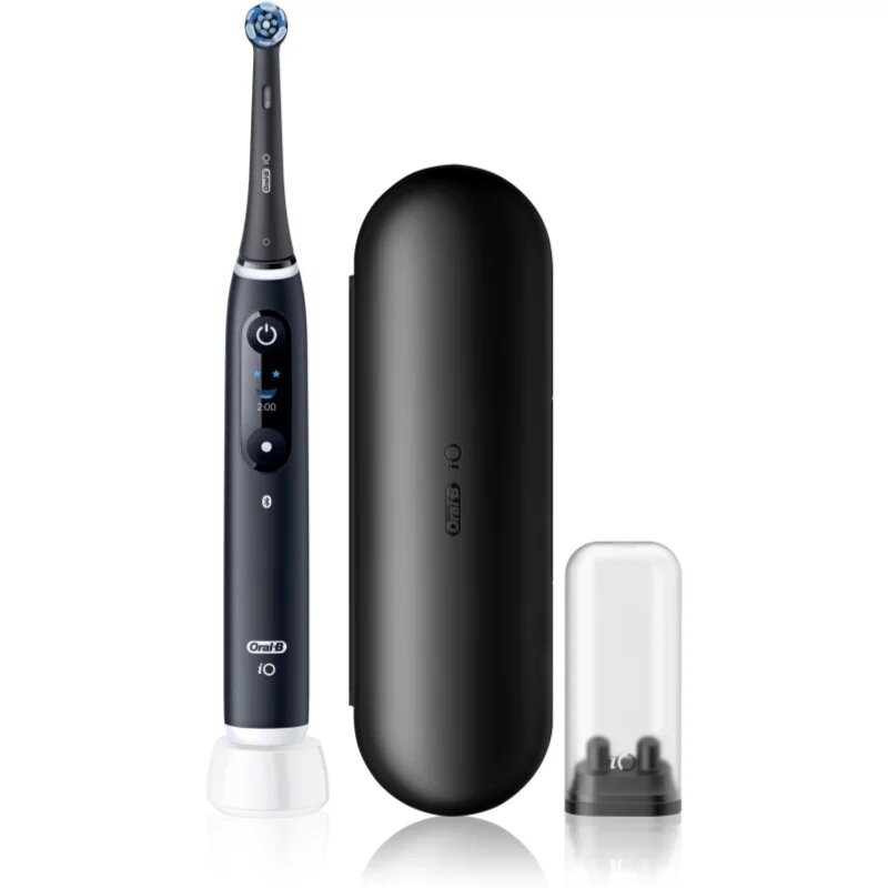 Oral-B iO6 elektrický zubní kartáček s pouzdrem Black Onyx