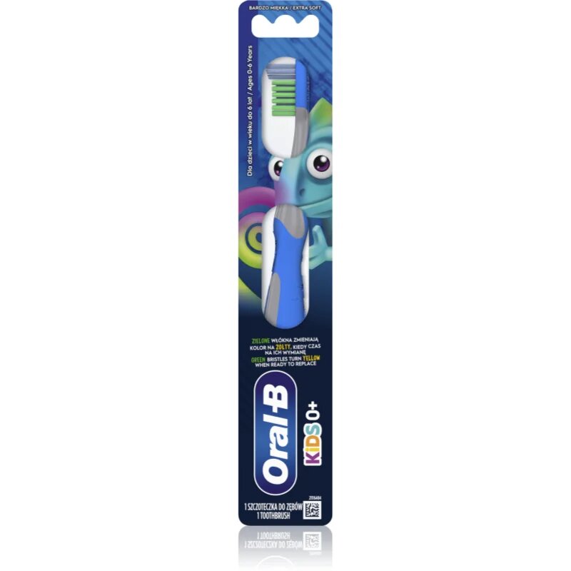 Oral-B Kids 0+ zubní kartáček pro děti od narození do 6 let 1 ks