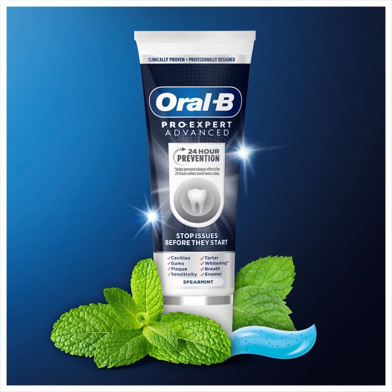 Oral-B Pro Science Clinical Intensive Clean remineralizační zubní pasta 75 ml