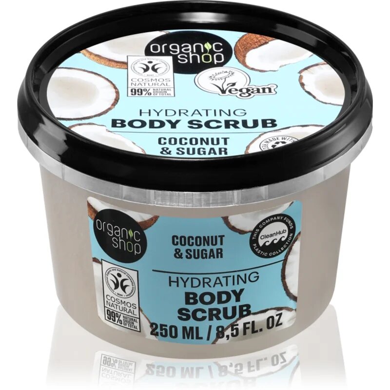 Organic Shop Body Scrub Coconut & Sugar hydratační tělový peeling 250 ml