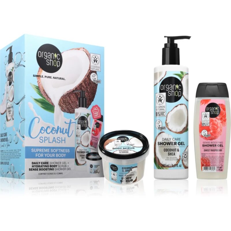 Organic Shop Coconut Splash dárková sada na tělo