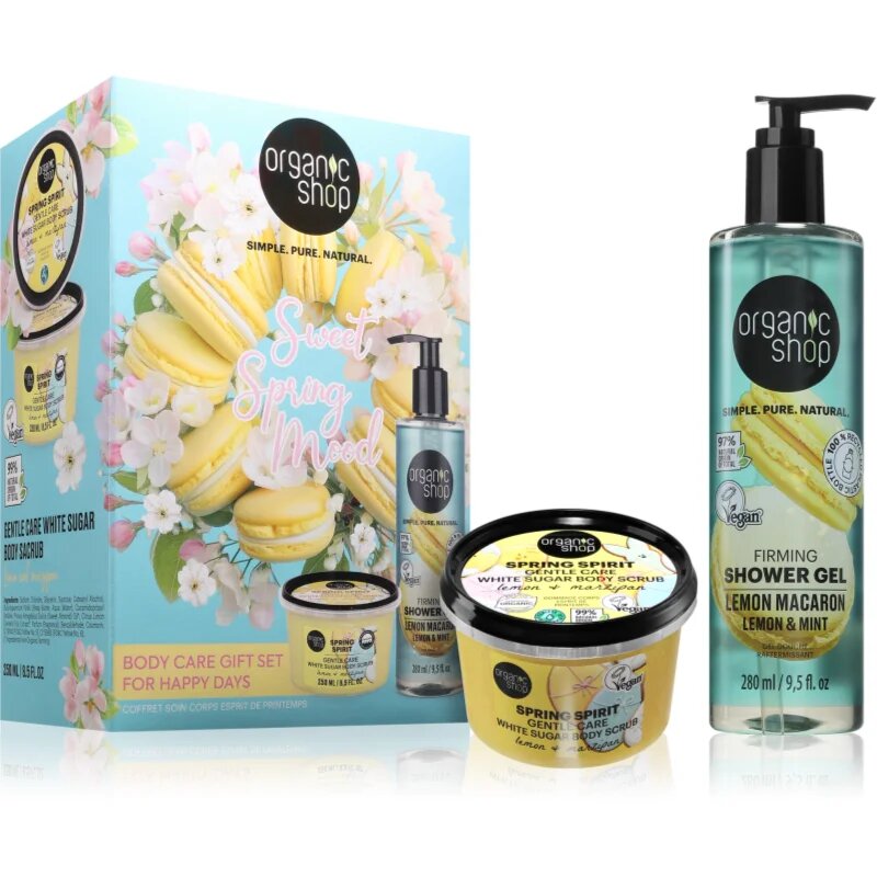 Organic Shop Sweet Spring Mood Body Care Set dárková sada na tělo