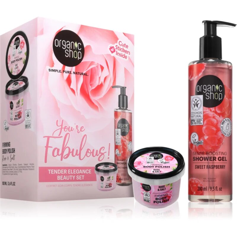 Organic Shop You're Fabulous! Tender Elegance Beauty Set dárková sada na tělo