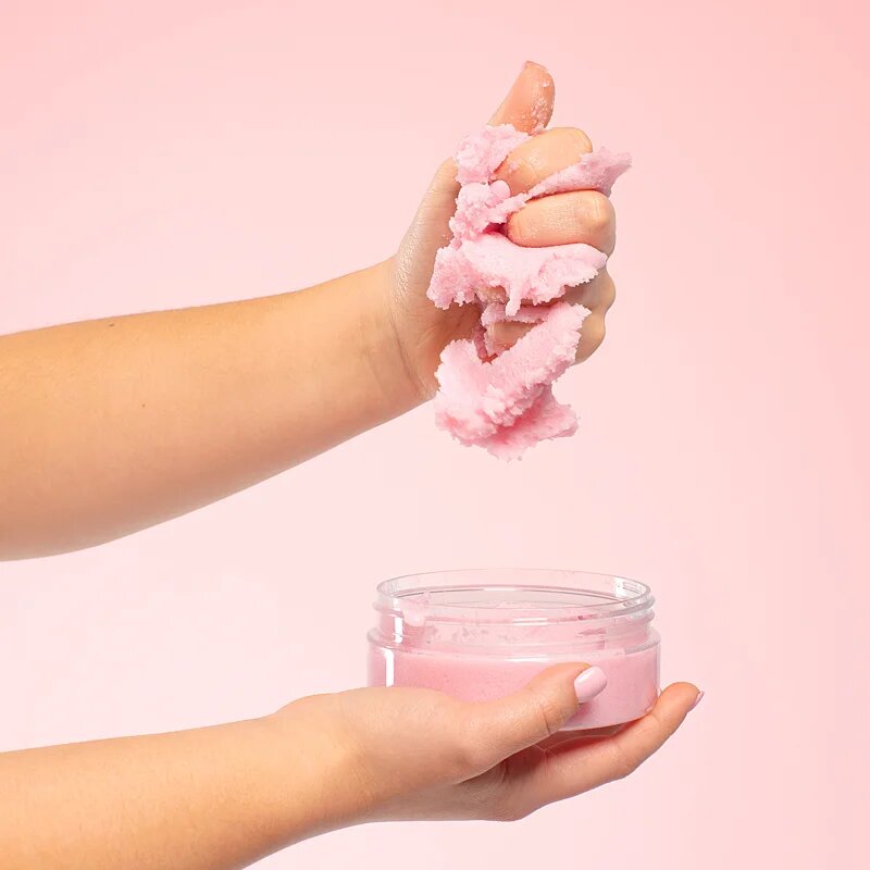 Organique Bloom Essence cukrový tělový peeling 200 ml