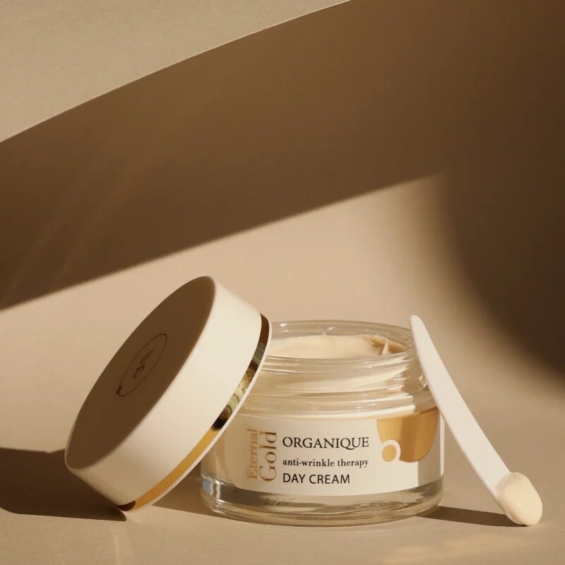 Organique Eternal Gold Anti-Wrinkle Therapy denní krém proti vráskám 50 ml