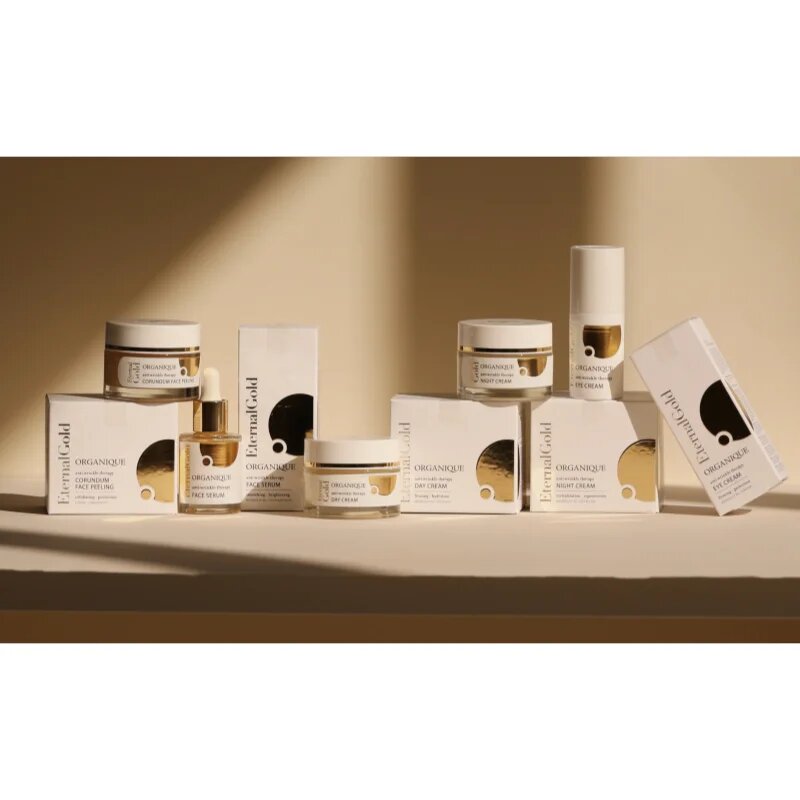 Organique Eternal Gold Anti-Wrinkle Therapy hydratační noční krém proti vráskám 50 ml