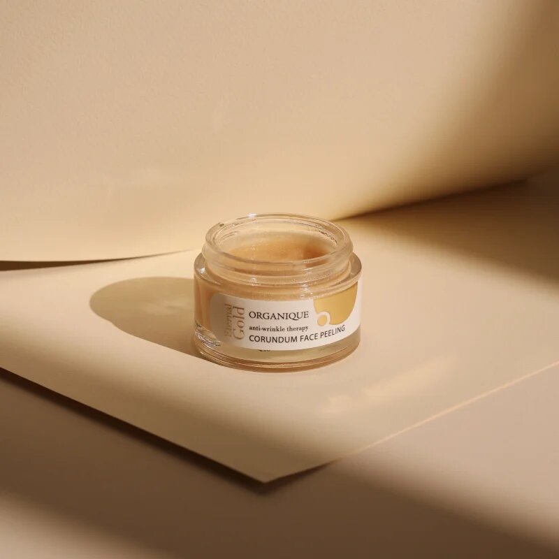 Organique Eternal Gold Anti-Wrinkle Therapy omlazující pleťový peeling 50 ml