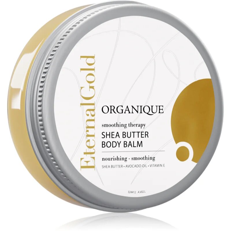Organique Eternal Gold Smoothing Therapy vyhlazující tělový balzám s bambuckým máslem 200 g