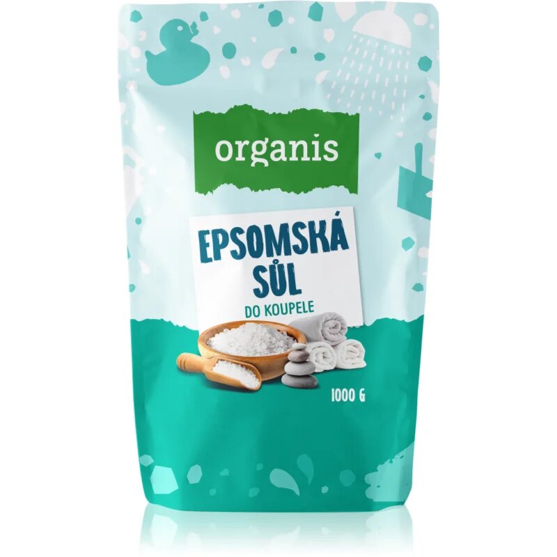 Organis Epsomská sůl sůl do koupele 1000 g