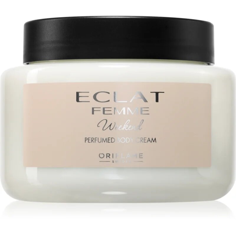 Oriflame Eclat Femme Weekend výživný tělový krém pro ženy 250 ml