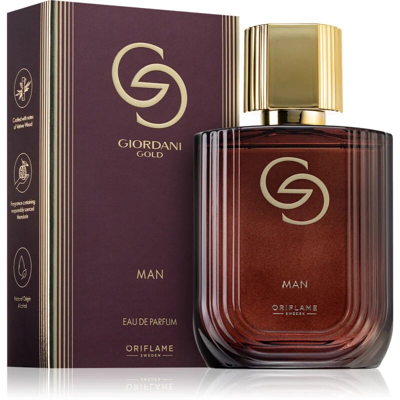Oriflame Giordani Gold Man parfémovaná voda pro muže 75 ml