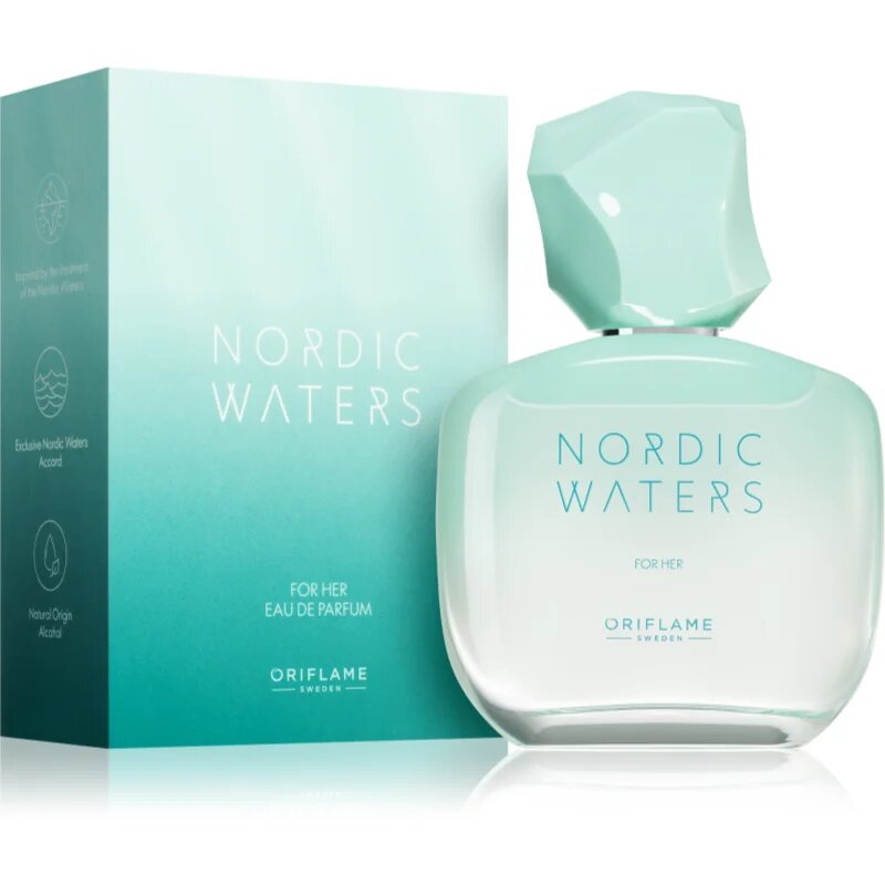 Oriflame Nordic Waters parfémovaná voda pro ženy 50 ml
