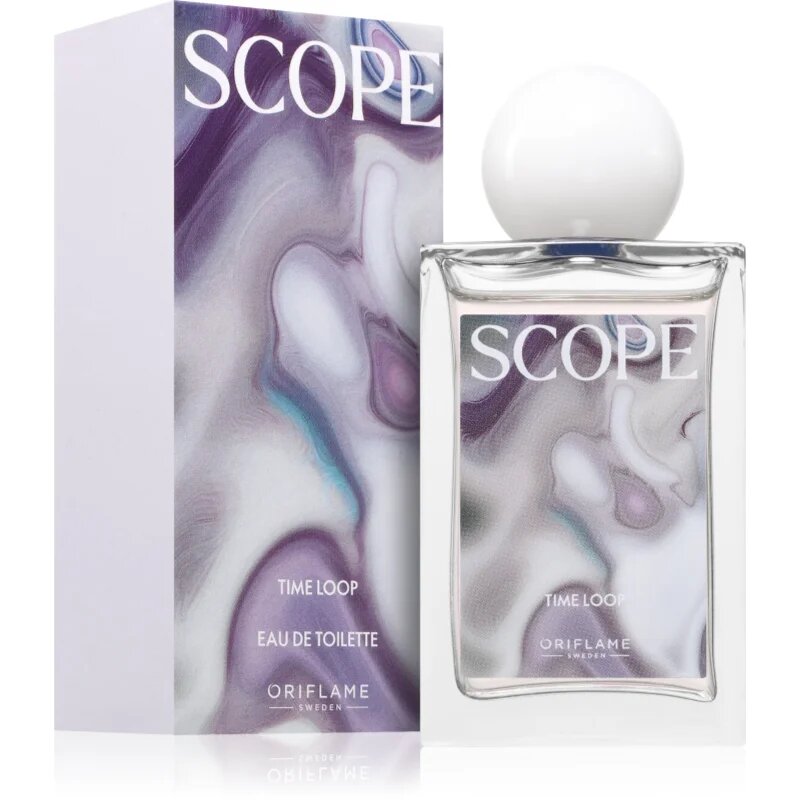 Oriflame Scope Time Loop toaletní voda unisex 50 ml