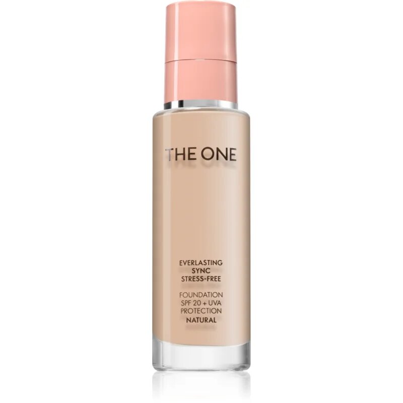 Oriflame The One Everlasting Sync Stress-Free dlouhotrvající make-up SPF 20 odstín Light Rose 30 ml