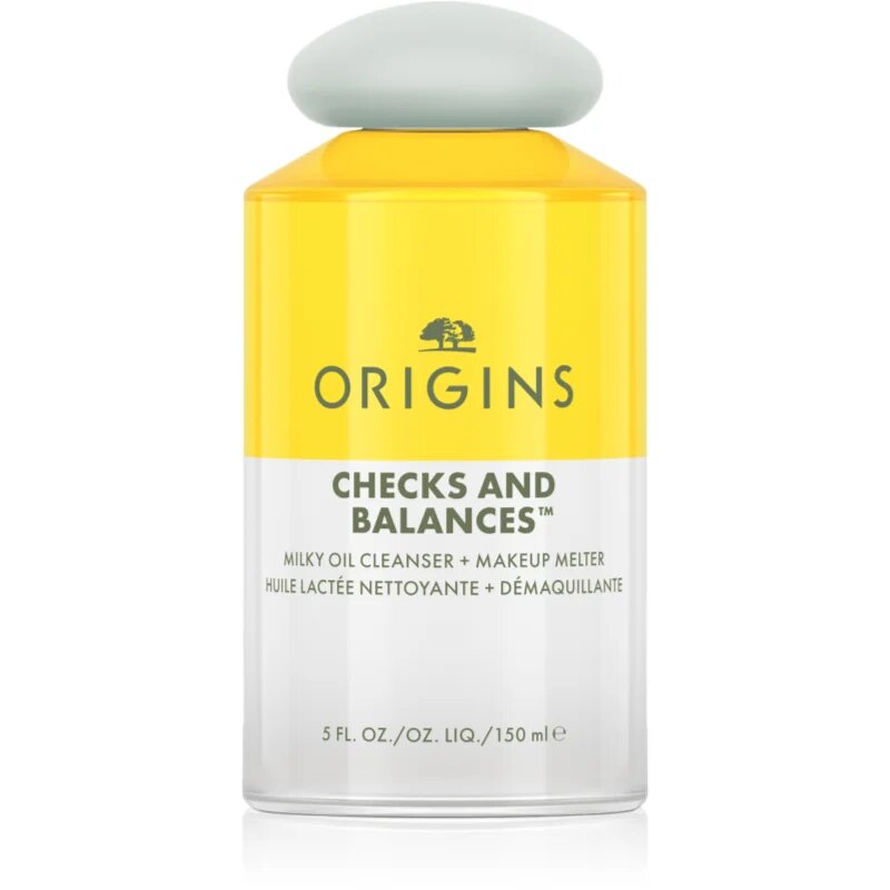 Origins Checks and Balances™ Milky Oil Cleanser + Makeup Melter čisticí a odličovací olej 150 ml