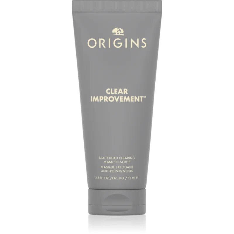 Origins Clear Improvement® Blackhead Clearing Mask-To-Scrub maska na čištění pórů proti černým tečkám 75 ml