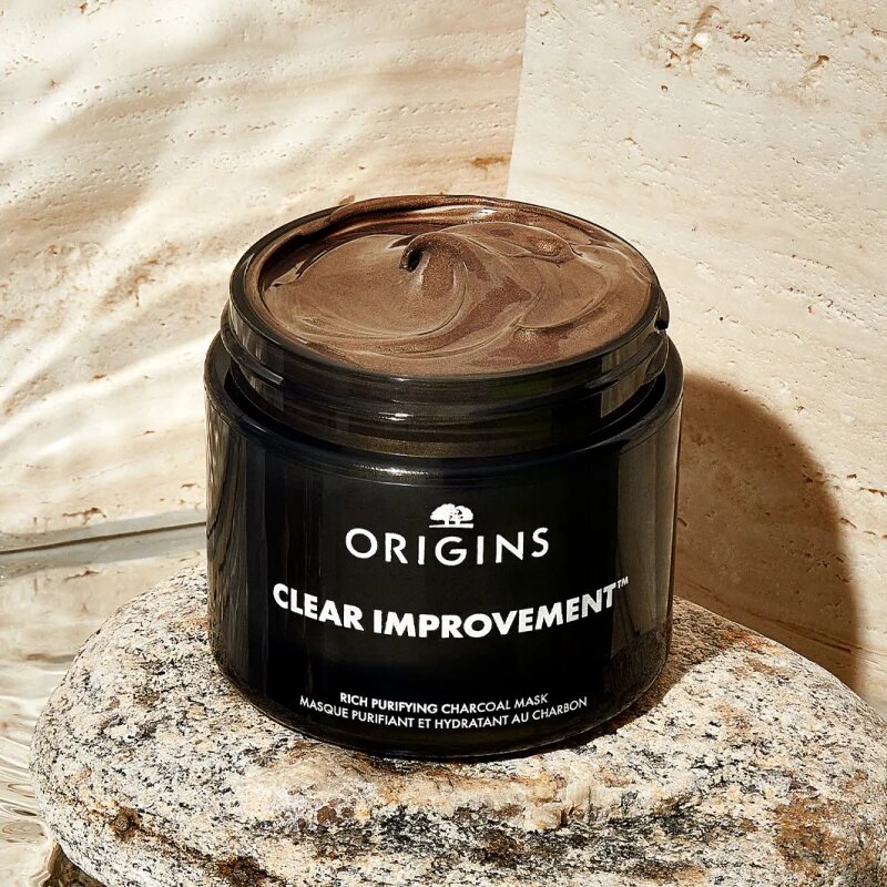 Origins Clear Improvement® Rich Purifying Charcoal Mask čisticí maska s aktivním uhlím 30 ml