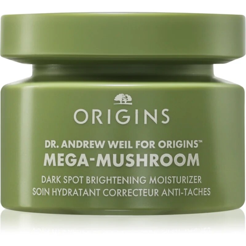 Origins Dr. Andrew Weil for ™ Mega-Mushroom Dark Spot Moisturizer sjednocující hydratační krém proti nedokonalostem pleti 50 ml