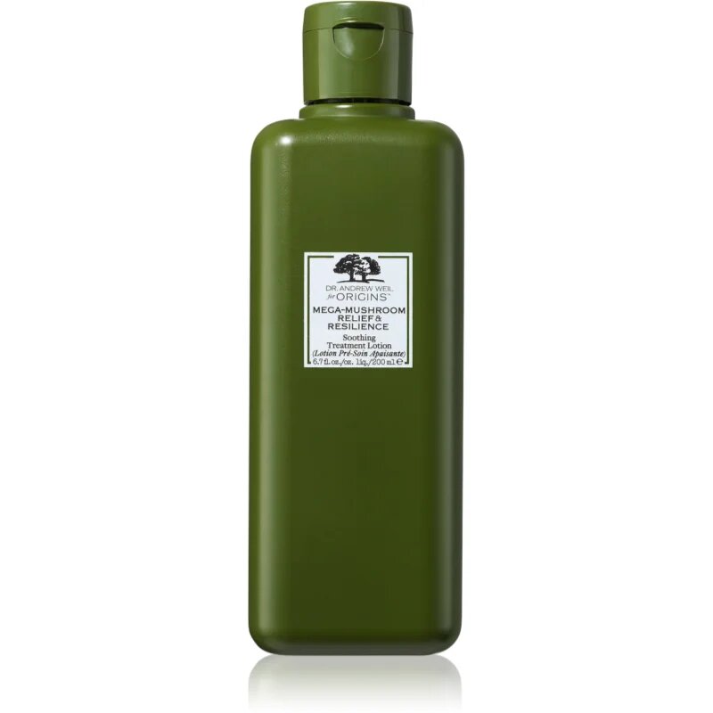 Origins Dr. Andrew Weil for ™ Mega-Mushroom Relief & Resilience Soothing Treatment Lotion zjemňující a zklidňující pleťová voda 200 ml