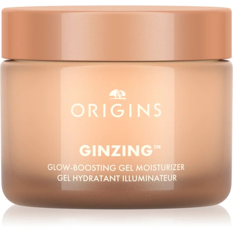 Origins GinZing™ Glow-Boosting Gel Moisturizer hydratační gelový krém pro rozjasnění pleti odstín Bronze Glow 50 ml