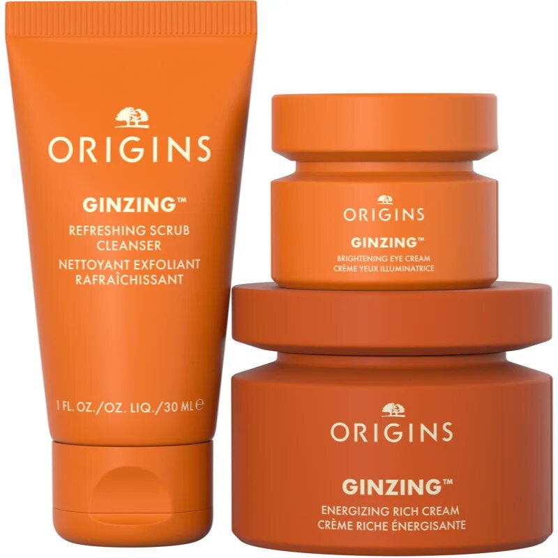 Origins GinZing™ Glowing Essentials dárková sada pro suchou pleť