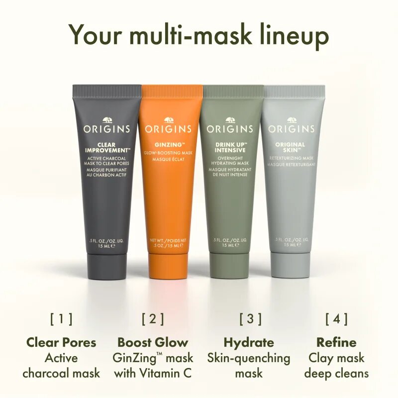 Origins Holiday Mini Mask Rituals dárková sada