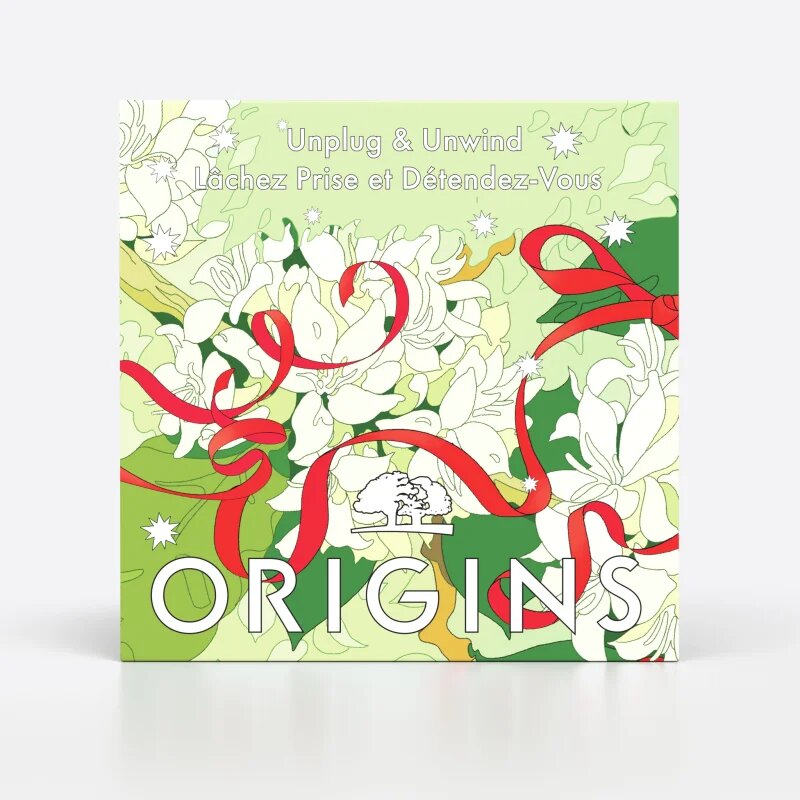 Origins Holiday Unplug & Unwind dárková sada