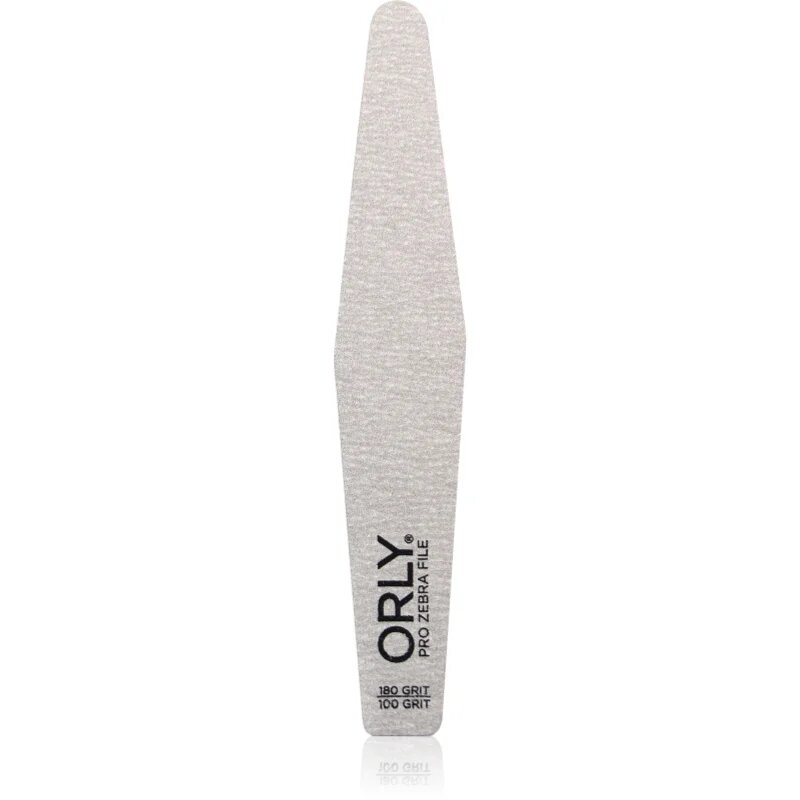 Orly Pro Zebra klasický pilník na nehty se dvěma hrubostmi 100/180 1 ks
