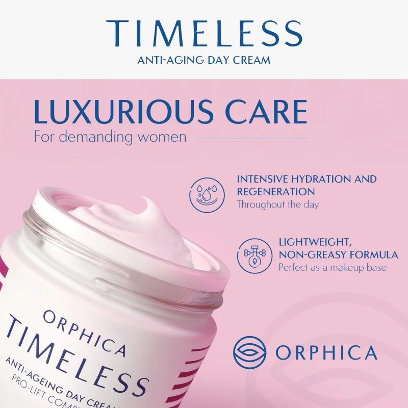 Orphica Timeless omlazující ochranný denní krém 50 ml