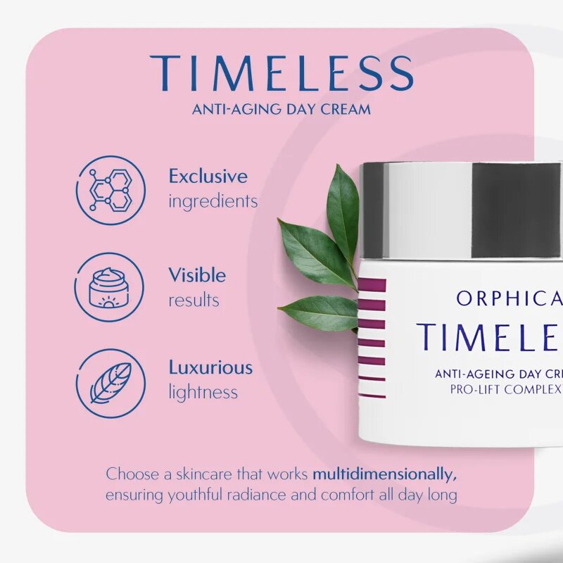 Orphica Timeless omlazující ochranný denní krém 50 ml