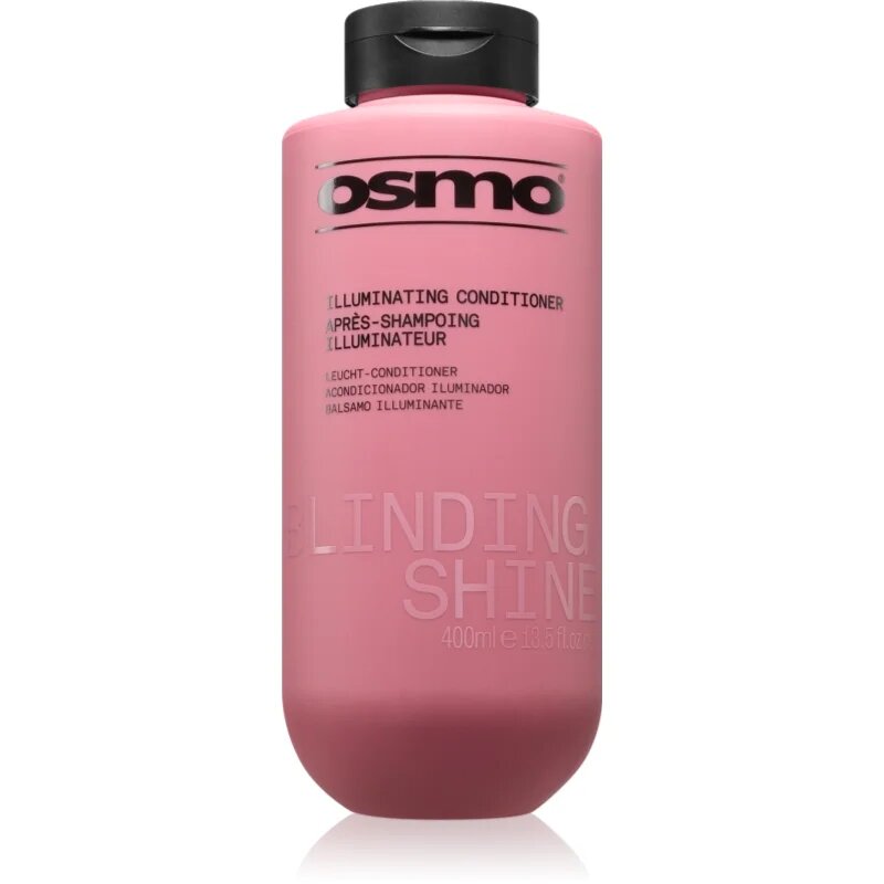 Osmo Blinding Shine Illuminating Conditioner vyhlazující kondicionér pro lesk a hebkost vlasů 400 ml