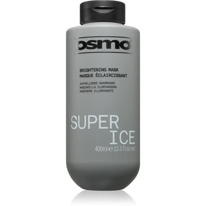 Osmo Super Ice Brightening Mask maska proti žlutým tónům pro blond a melírované vlasy 400 ml