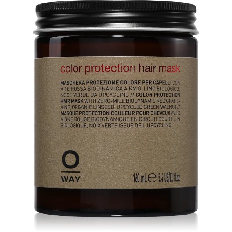 Oway Color Protection Hair Mask obnovující ochranná maska pro barvené vlasy 160 ml