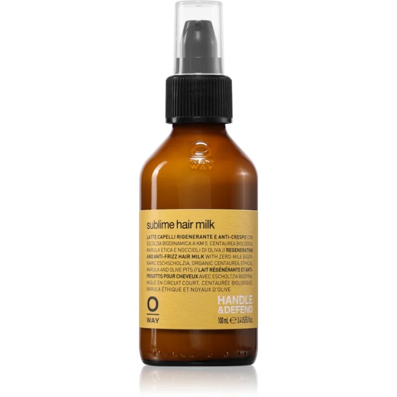 Oway Styling & Finish mléko na vlasy proti krepatění 100 ml